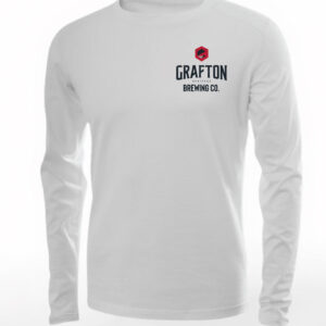 GRAFTON HERITAGE BREWING CO. LONG SLEEVE T-SHIRT BACK LOGO