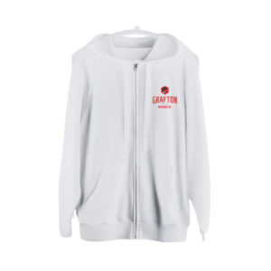GRAFTON HERITAGE BREWING CO. ZIP UP HOODIE BACK LOGO